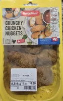 Crunchy chicken nuggets