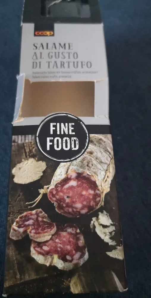 Salami aux truffes