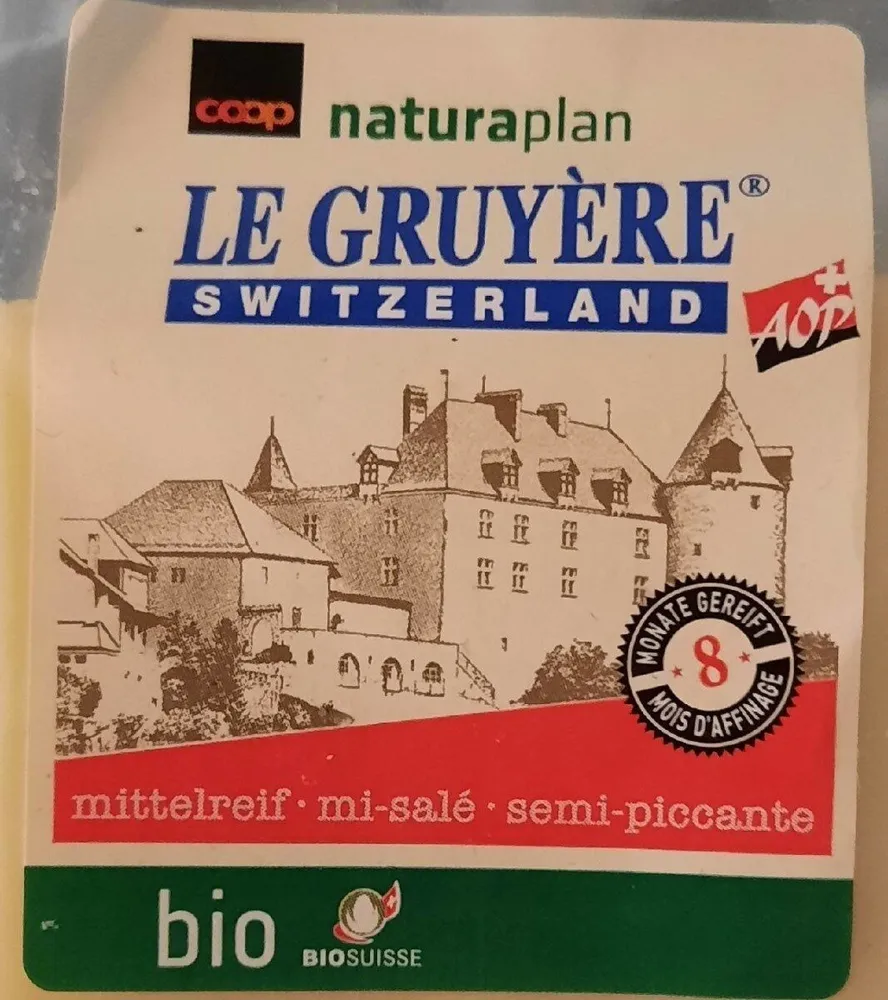 Gruyère mi-salé
