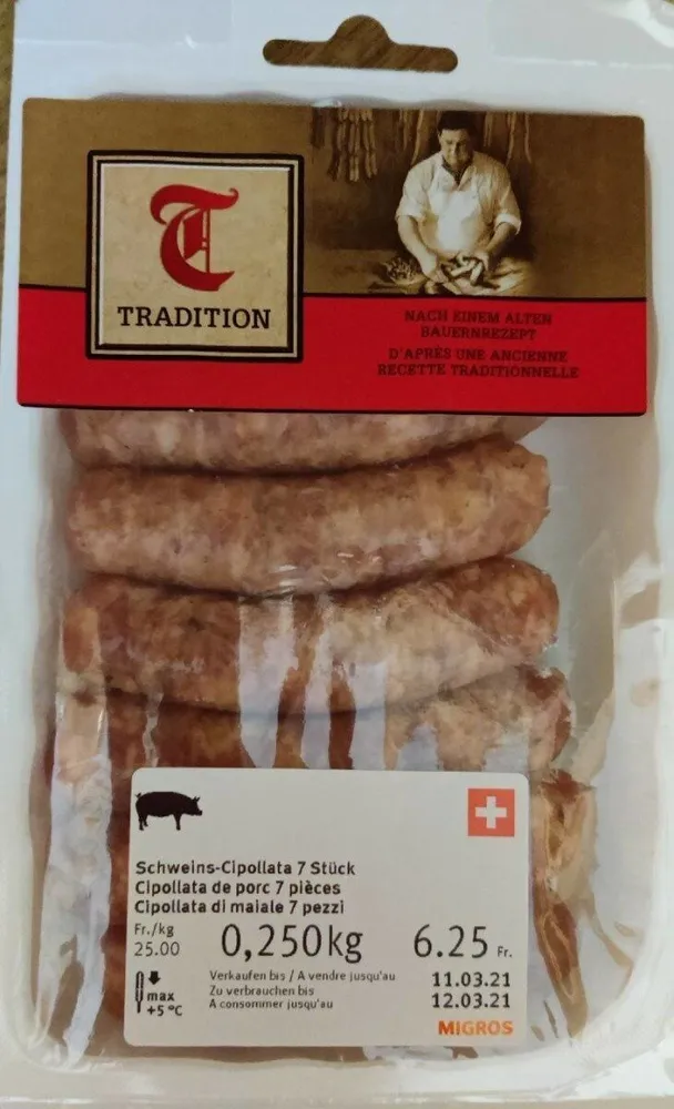 Chipolatas de porc