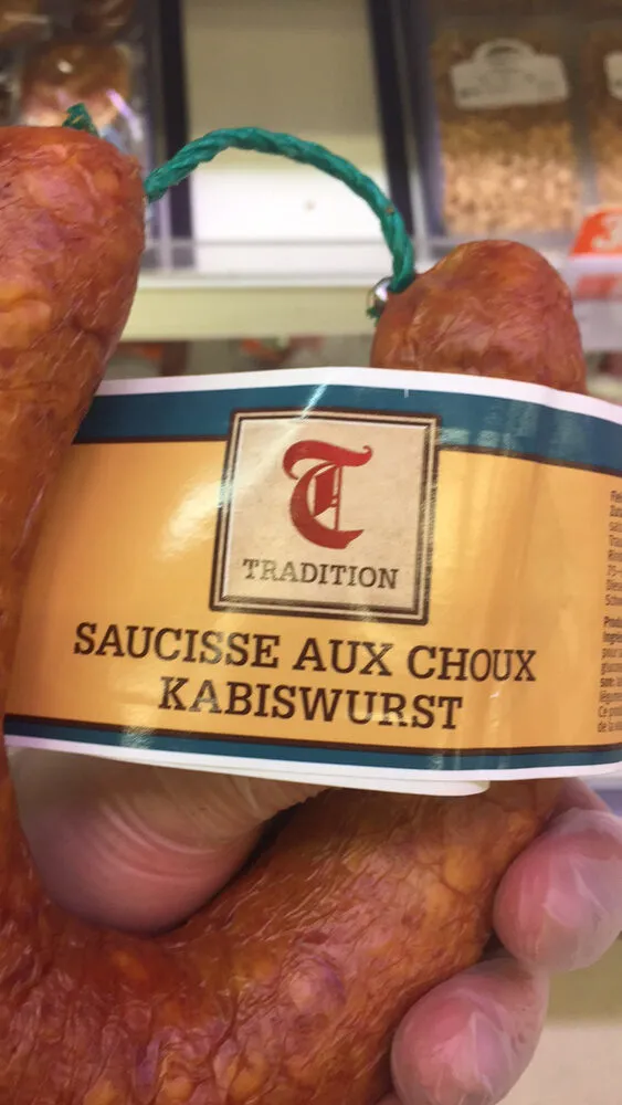 Saucisse aux choux