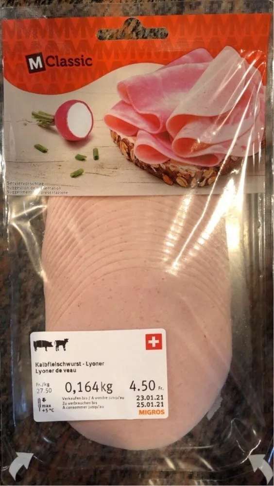 Lyoner de veau