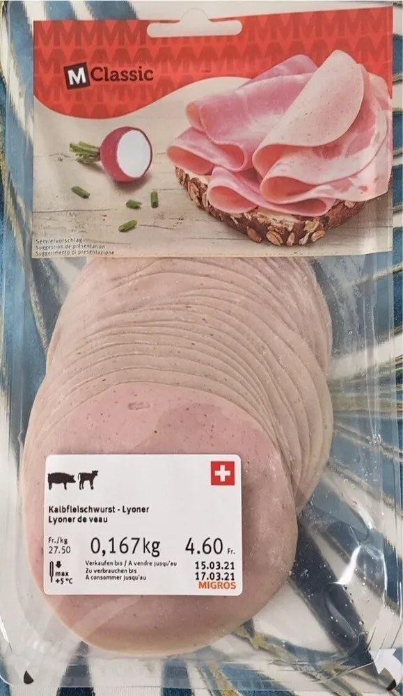 Lyoner de veau