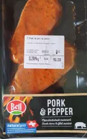 Steak de porc au poivre