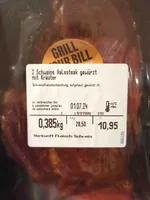Schweinssteak mit Kräutern