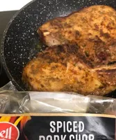 Spiced pork chop