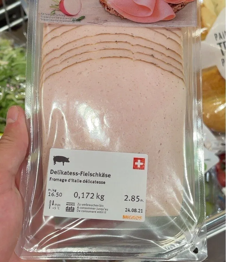 Delikatess-Fleischkäse
