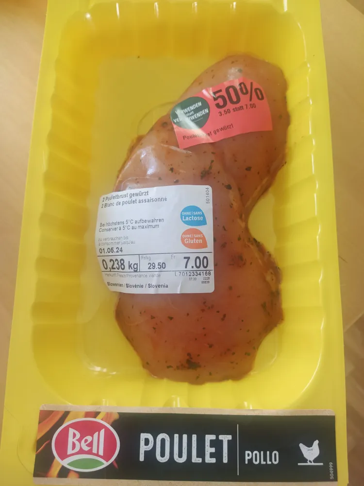 3 Palettbrust gewürzt