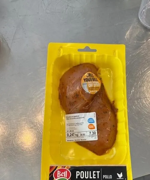 Blanc de poulet assaisoné