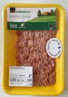 Viande hachée de poulet bio