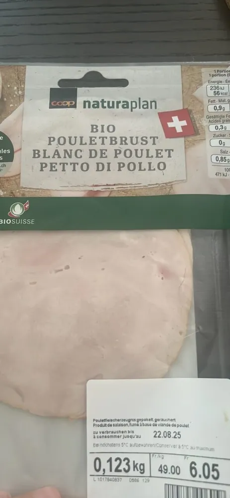 BIO POULETBRUST BLANC DE POULET PETTO DI POLLO