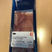 Jambon cru rebibe