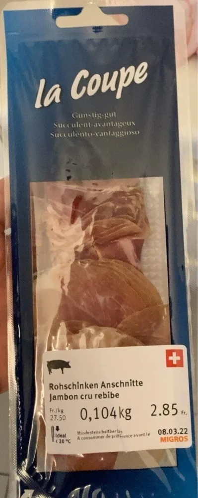 Jambon cru