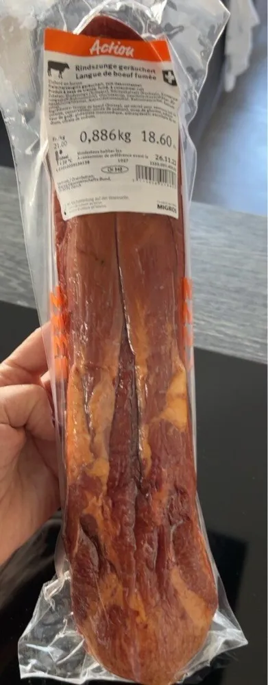 Langue de boeuf fumée