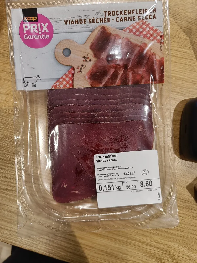 Trockenfleisch