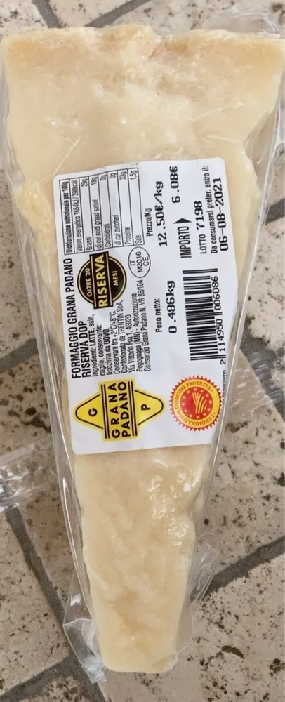Formaggio Grana Padano Riserva DOP