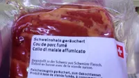 Cou de porc fumé
