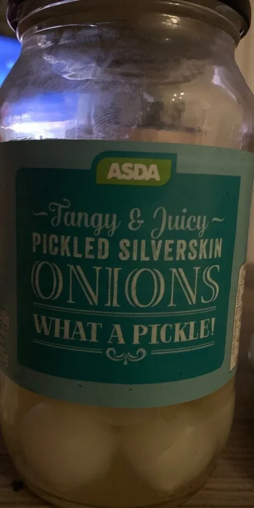 Pickled silverskin onions