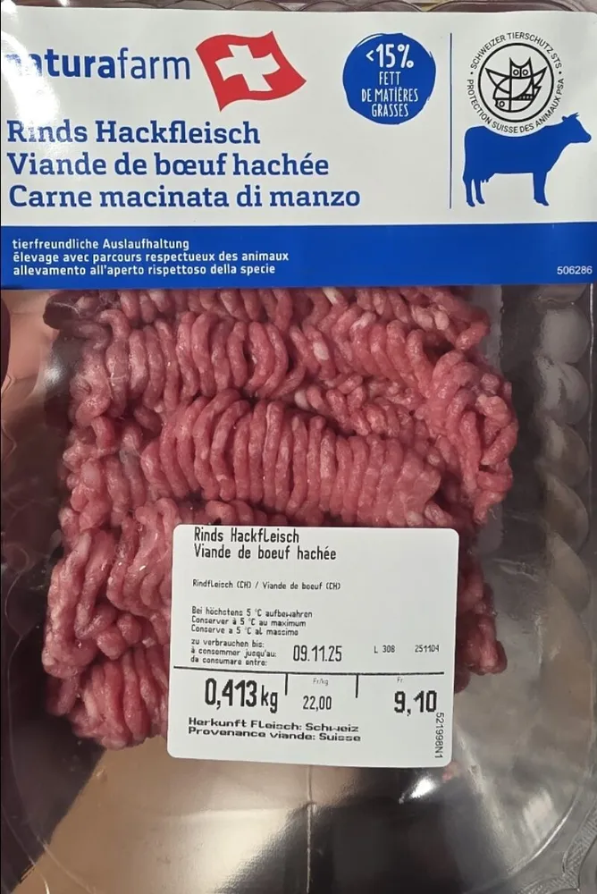 Rinds Hackfleisch