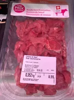 Émincés de boeuf