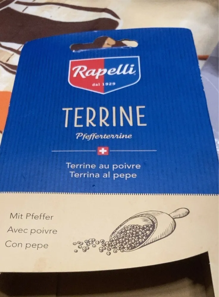 Terrine au poivre