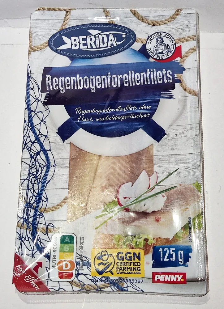 Regenbogenforellenfilets