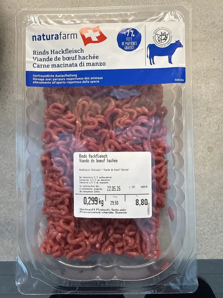 Rinds Hackfleisch Light