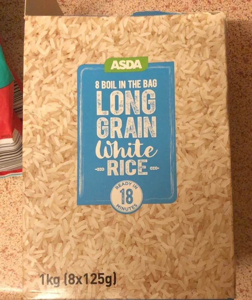 Long grain white rice