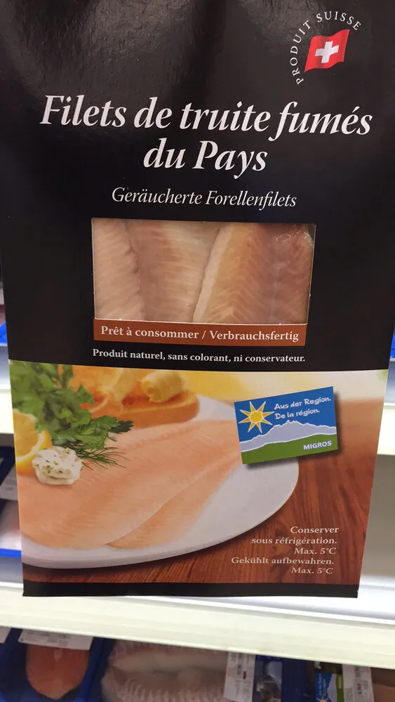 Filets de Truite Fumés du Pays