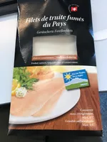 Filets de truite fumés du pays