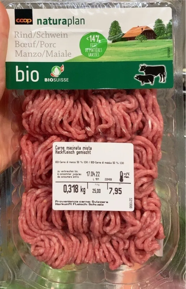 Boeuf porc