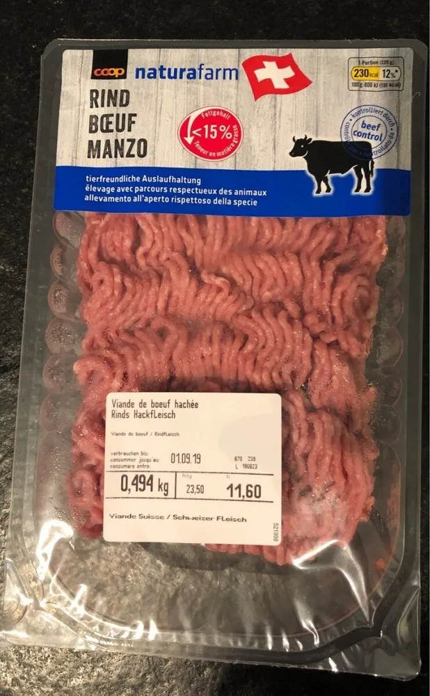 Bœuf haché