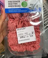 Boeuf porc  viande hachée