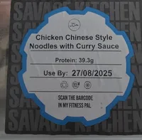 Chicken Chinese Style Noodles With Curry Sauce