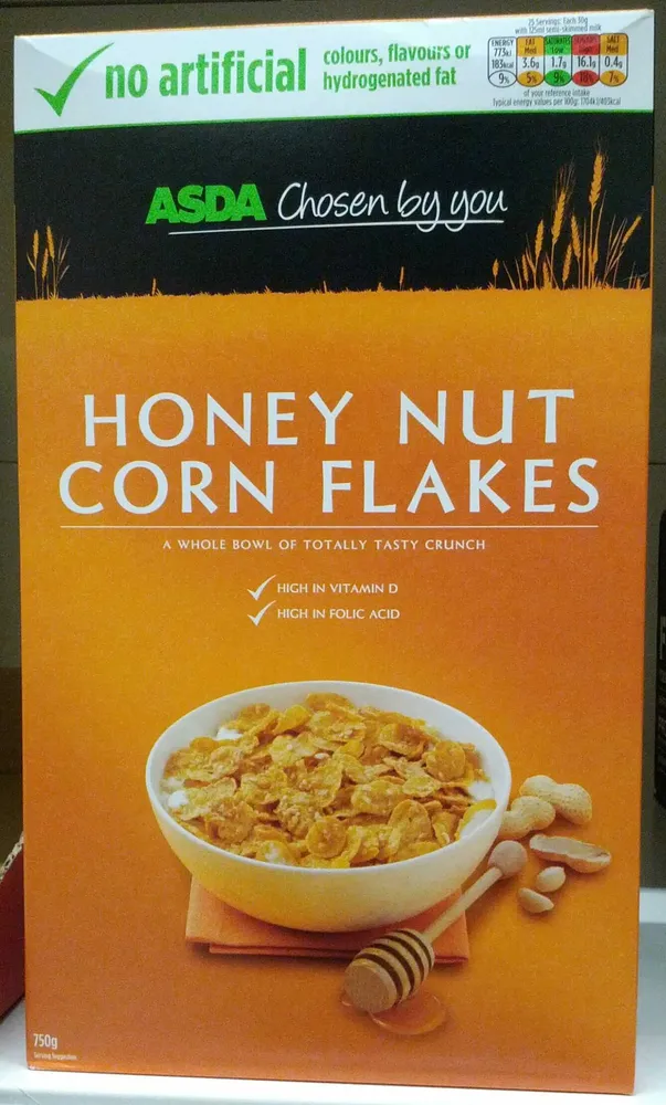 Honey nut corn flakes