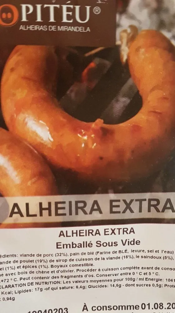 Alheira extra