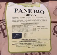 Pane Bio Greco