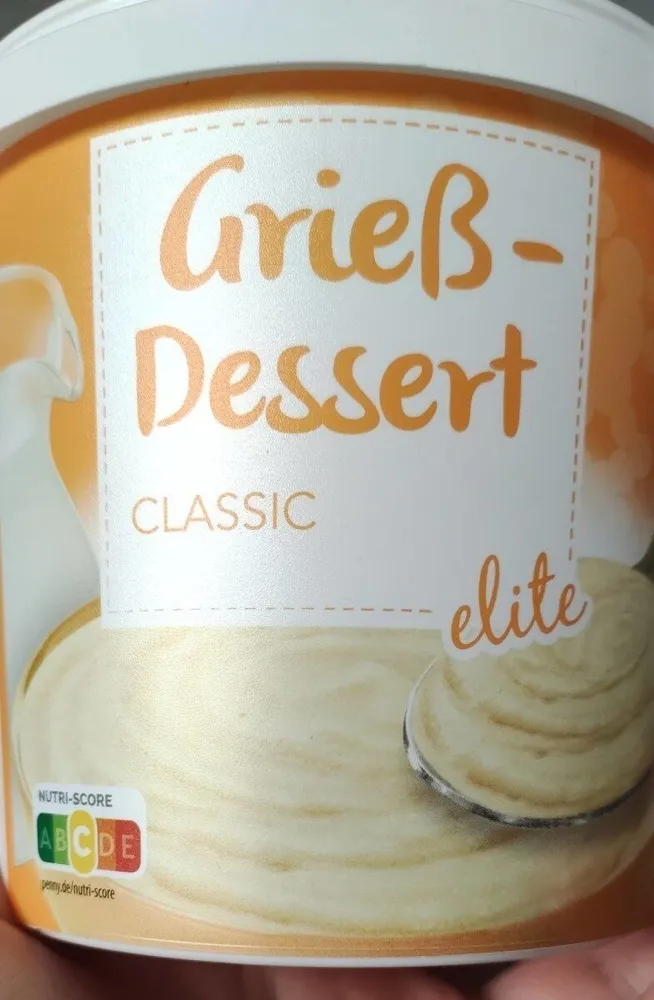 Griesdessert