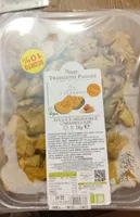 Pasta fresca zucca e mandorle caramellate