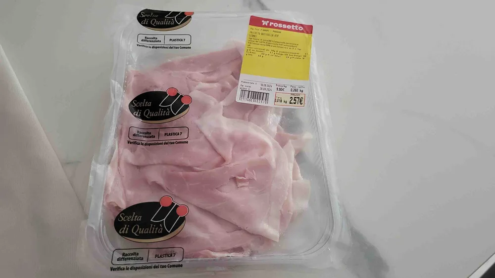 Prosciutto cotto