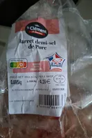 jarret demi sel de porc