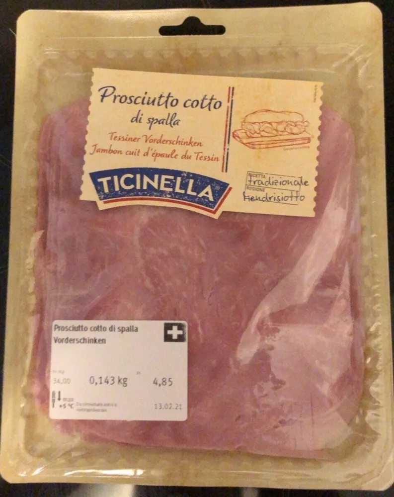 Prosciutto cotto