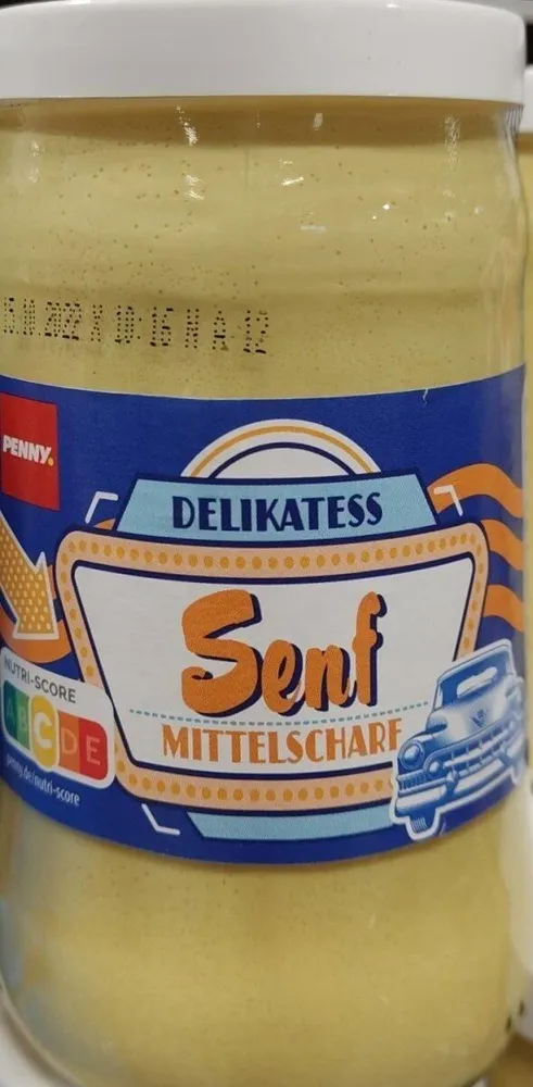 Senf mittelscharf
