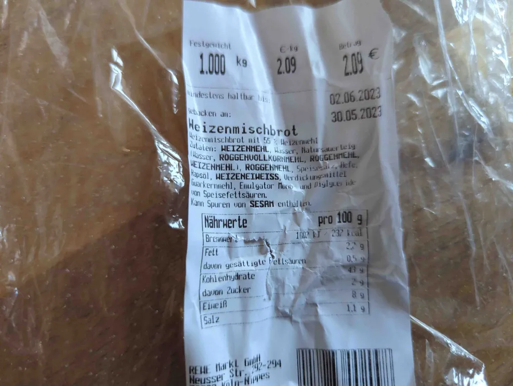 Weizenmischbrot