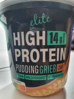 High protein pudding Grieß Zimt