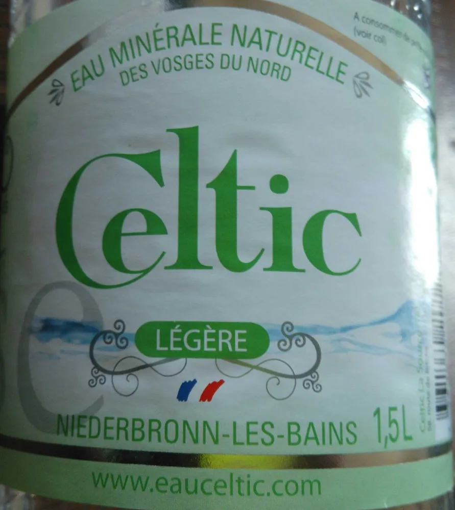 eau minérale naturelle des Vosges du nord - légère