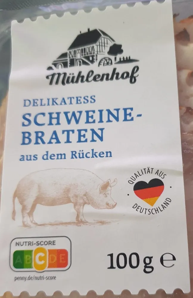 Delikatesse Schweinebraten