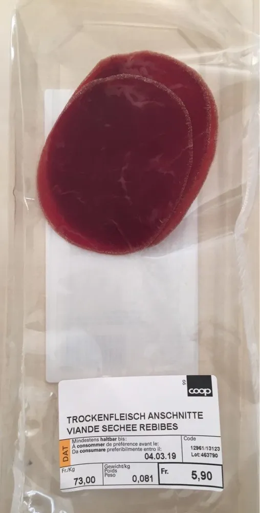 Viande Sechée