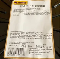 Crostata ai marroni