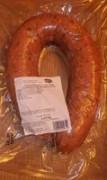 Saucisson cuit à l'ail fumé, couronne des rôtisseurs